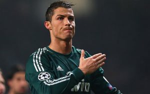 Image of beautiful footballer Ronaldo